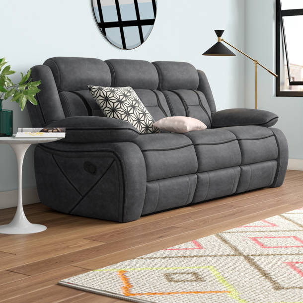 Latitude Run® Vincenzo 74" Pillow Top Arm Reclining Loveseat & Reviews Wayfair